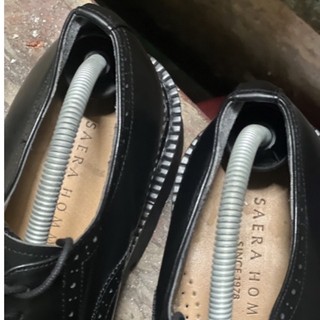 [Giày 2hand] [Size 42] Giày Tây Buộc Dây Màu Đen
