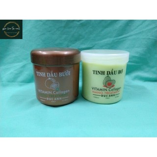 Hấp tinh dầu bưởi/ bơ collagen đức anh - trường thọ, tđ