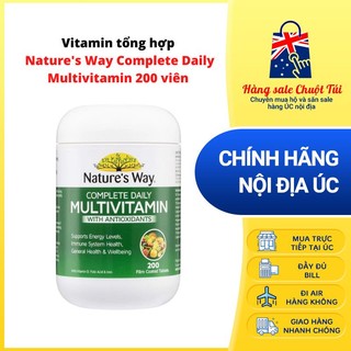 Vitamin tổng hợp Nature's Way Complete Daily Multivitamin 200 viên