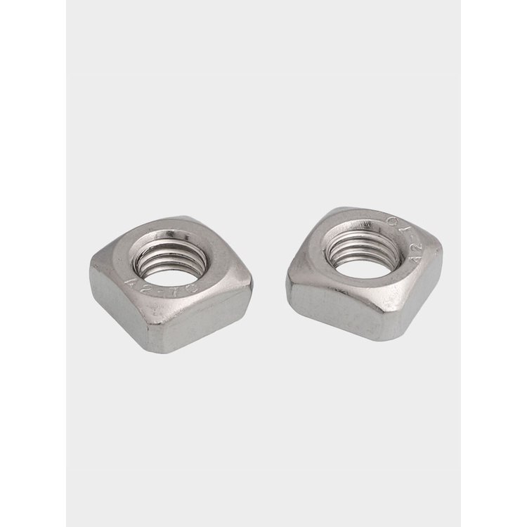 Đai Ốc Hình Vuông Bằng Thép Không Gỉ M3 M4 M5 M6 M8 M10 M12 304 / 316