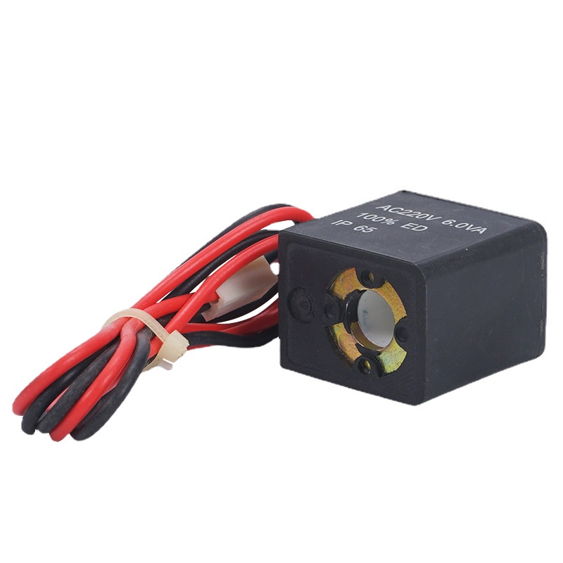 Cuộn Van Điện Từ AC220V DC12V DC24V AC24V AC110V 4V210 / 220 / 230-08 / 06