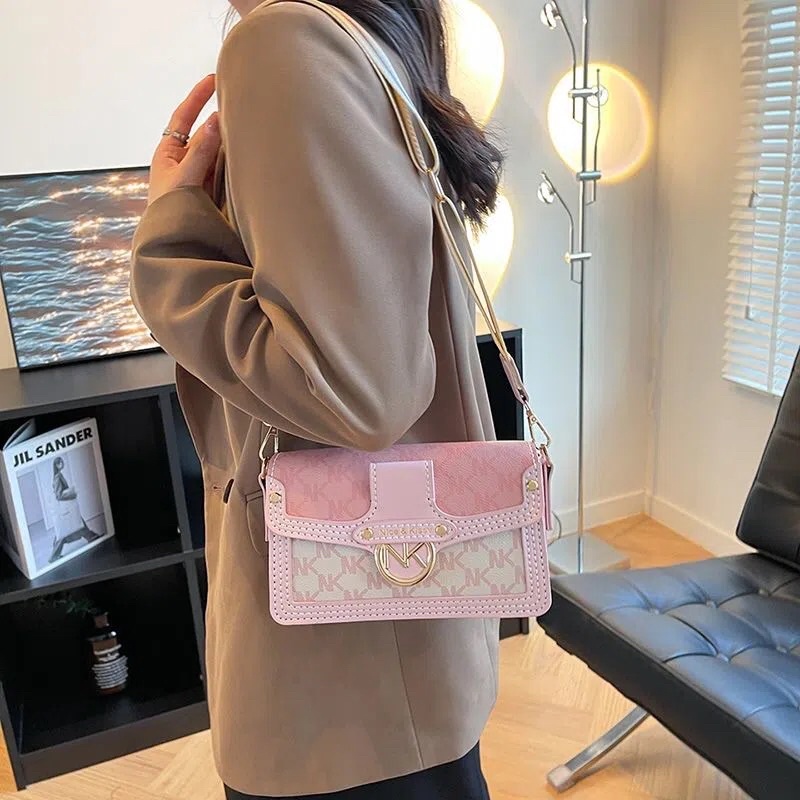 M56_Túi Da Hoạ Tiết NK DIY Tự May Handmade