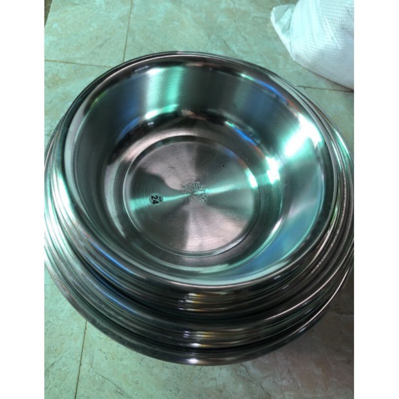 Thau nhôm loại dày Đường kính 20cm đến 50cm