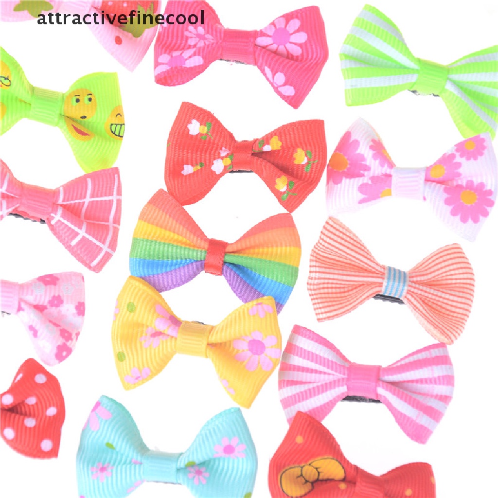 Set 10 Kẹp Tóc Hình Mỏ Vịt Dễ Thương Cho Bé Gái