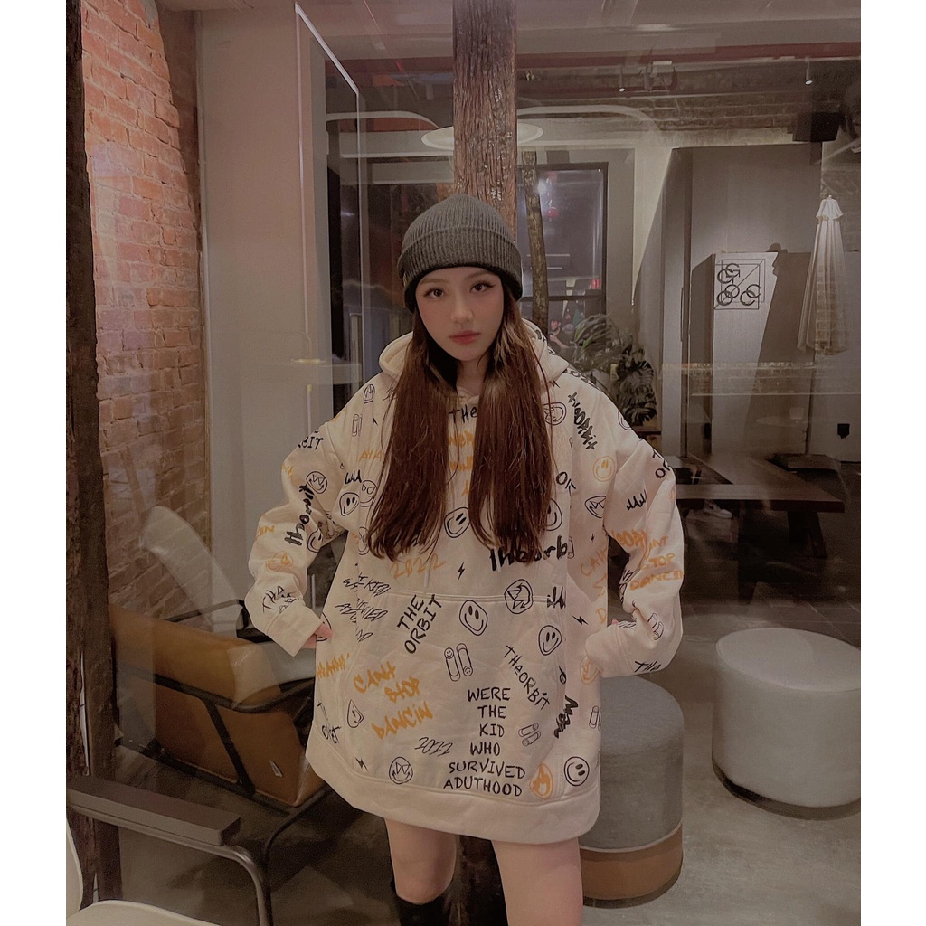 Áo Hoodie Doodle Sketch The ORBIT