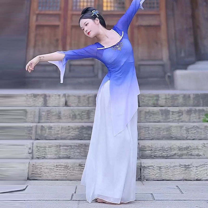 Trang Phục Biểu Diễn Múa Phong Cách Trung Hoa Cổ Điển Cho Nữ