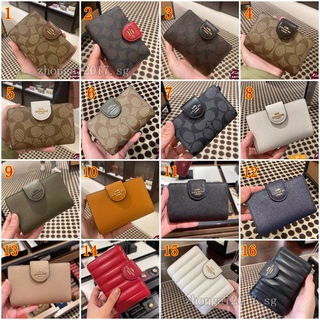 COACH Ví Nữ F53562 F0082 F6390 F25937 F53436 F3454 F87936 F11484 F23553 F39127 Ví Ví tiền xu Ví Gấp