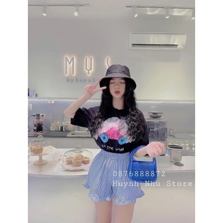 💸 SET ĐÙI QUẦN VẢI KATE PHỐI REN