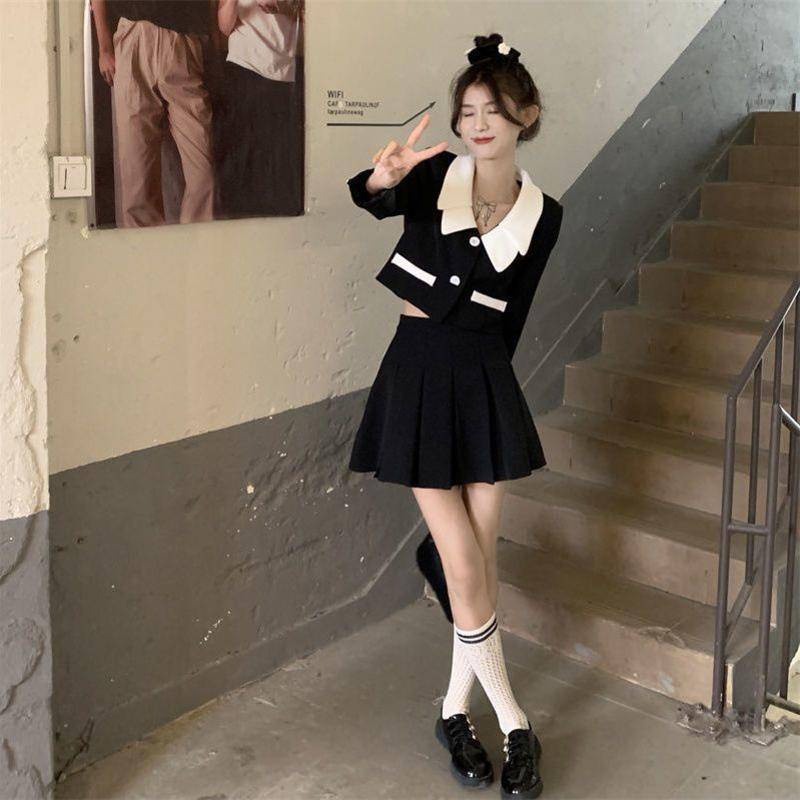 NgắN Nhỏ Phù HợP VớI Phụ Nữ CủA New Ve áO TuổI GiảM LỏNg DàI Tay Phù HợP VớI áO KhoáC