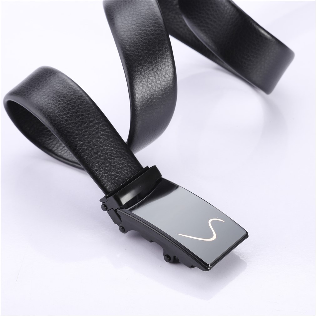 Thắt Lưng Nam Khóa Tự Động Hợp Kim Đúc Không Rỉ Cao Cấp Khóa, Dây Nịt Thắt Lưng Da Nam