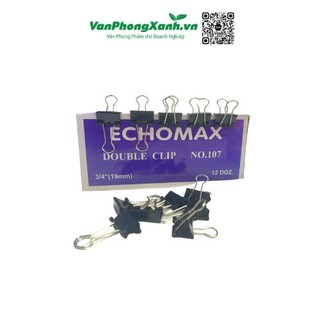 Kẹp sắt đen 19mm (1 hộp)