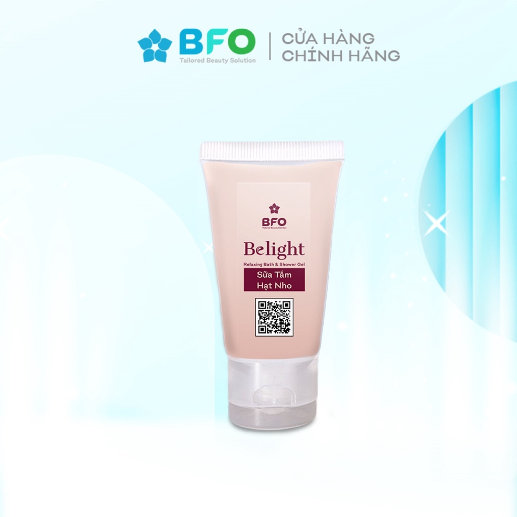 Sữa tắm dưỡng trắng chiết xuất thành phần thiên nhiên Belight BFO dung tích 30ml