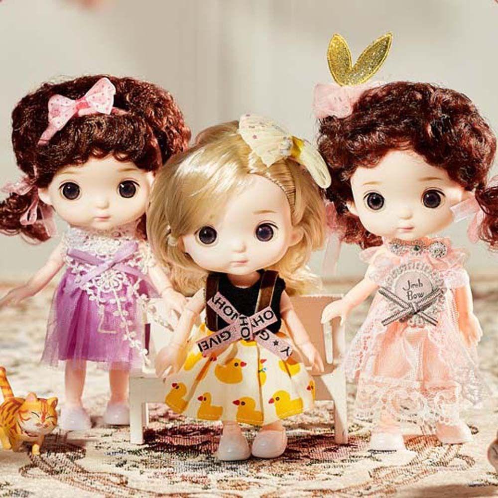 Búp Bê Barbie 1 / 12 BJD OB13 Kiểu Dáng Dễ Thương