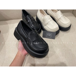 [ HÀNG CÓ SẴN LẺ SIZE ] Giày oxford hình trái tim cao 4,5cm Fullbox nữ basic