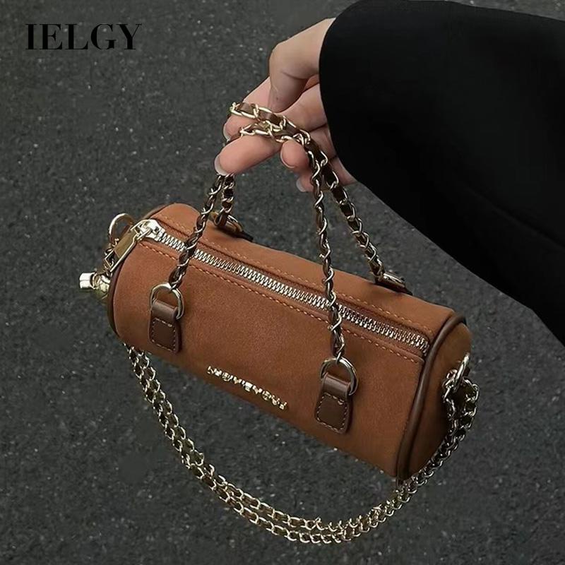 IELGY Túi Đeo Chéo Dây Xích Thời Trang Dành Cho Nữ