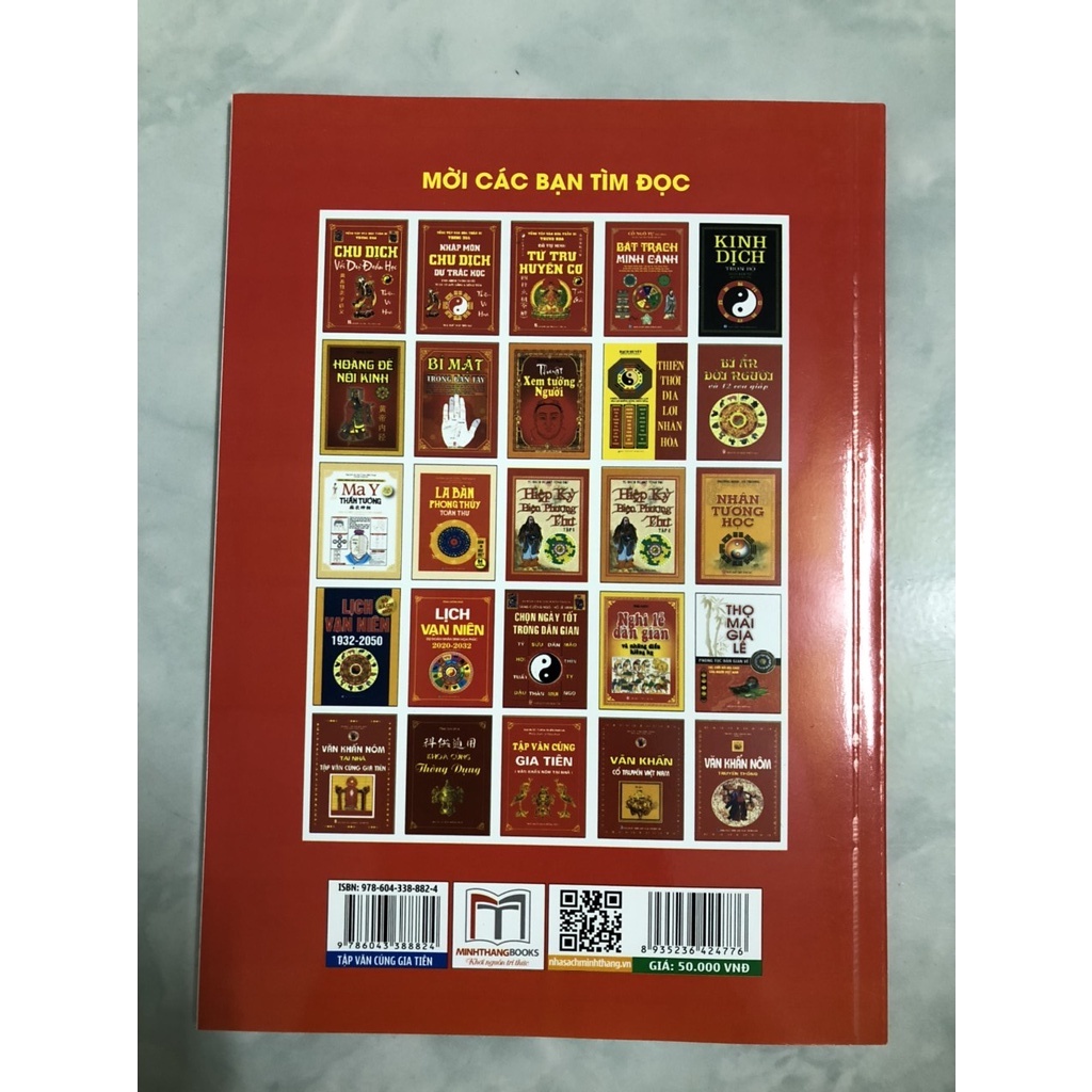 Sách - Tập văn cúng gia tiên