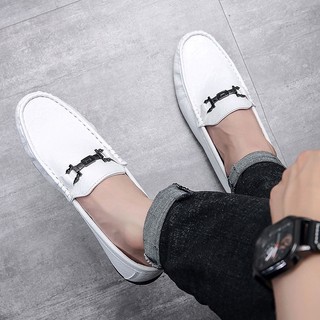 Giày lười da phong cách hàn quốc thời trang cho nam