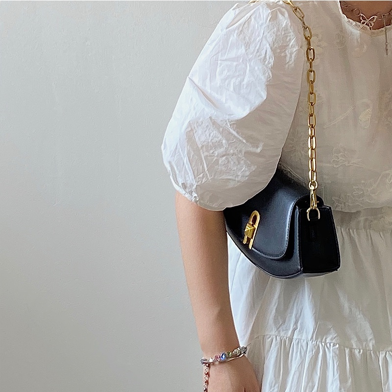 Túi xách nữ đeo chéo hàn quốc cao cấp dây xích HAI BẢY TX2