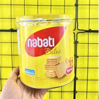 Bánh kem xốp phô mai Nabati Bites Cheese Cream Wafer hộp thiếc 300g