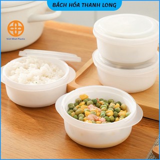 Bát tô nhựa đựng cơm,canh có nắp Việt Nhật-Âu đựng cơm,canh nhựa nguyên sinh ATVSTP nhiều cỡ.