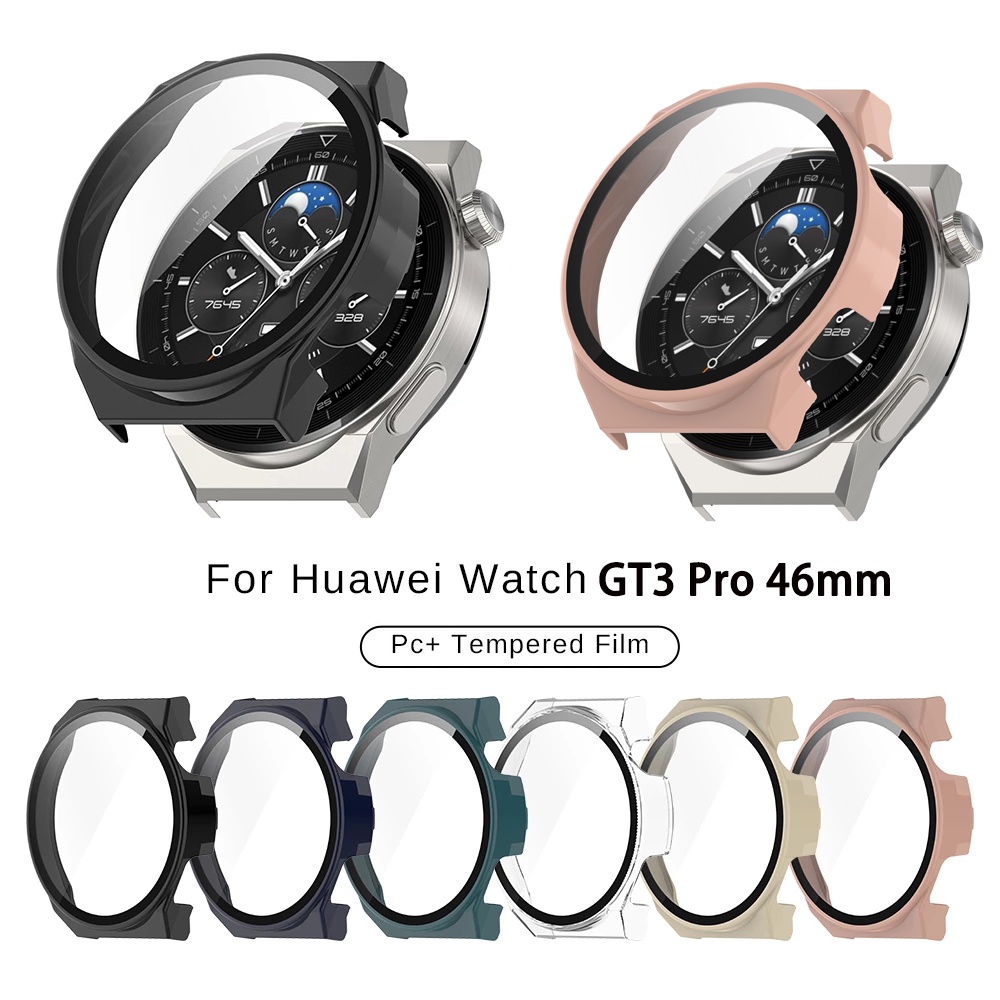 Ultra Ốp Bảo Vệ Mặt Đồng Hồ Thông Minh Huawei Watch GT 3 GT3 pro 46mm Bằng PC Cứng Siêu Mỏng