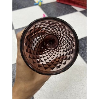 Thủy tinh pha lê 100% không chì màu tím 300ml