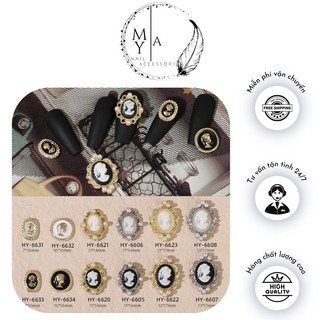 Charm cô gái charm thiên thần cổ charm hiện đại