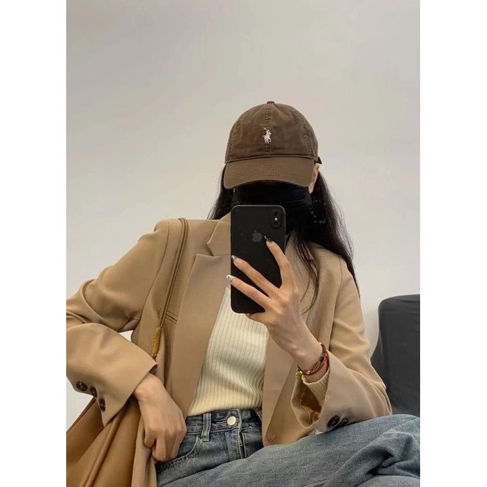 Áo blazer cúc dọc hàng QC