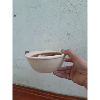 Nồi đất trán men  c6xR16cm ( không nấu )