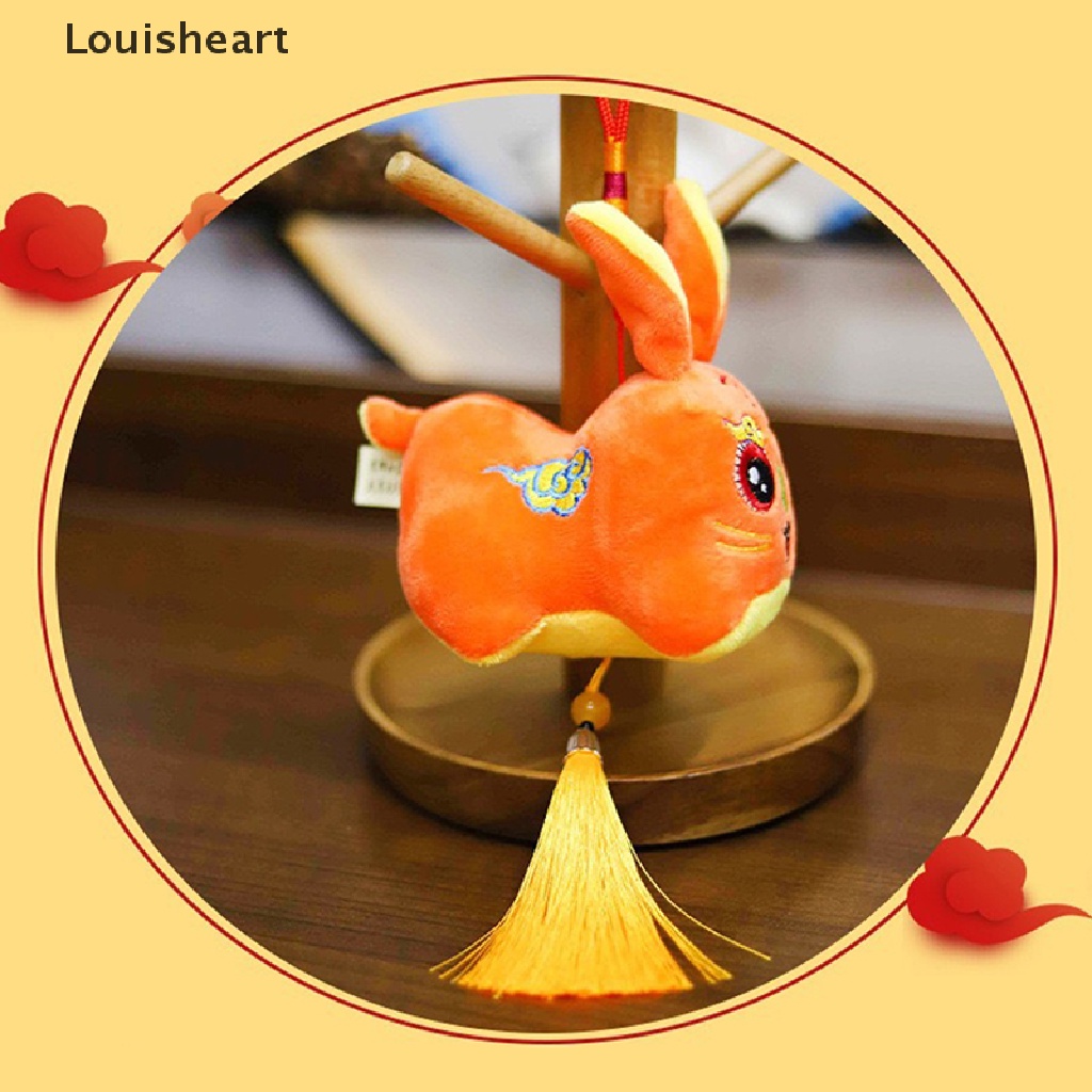 Louisheart Thỏ Nhồi Bông Thiết Kế Phong Cách Trung Hoa Xinh Xắn