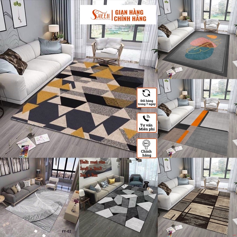 Thảm Trải Sàn nỉ lì Bali 5D Công Nghê Đức - Nhập Khẩu Cao Cấp, đủ kích thước.