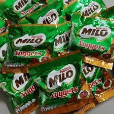 Kẹo Socola viên Milo nugget Thái Lan gói 25g