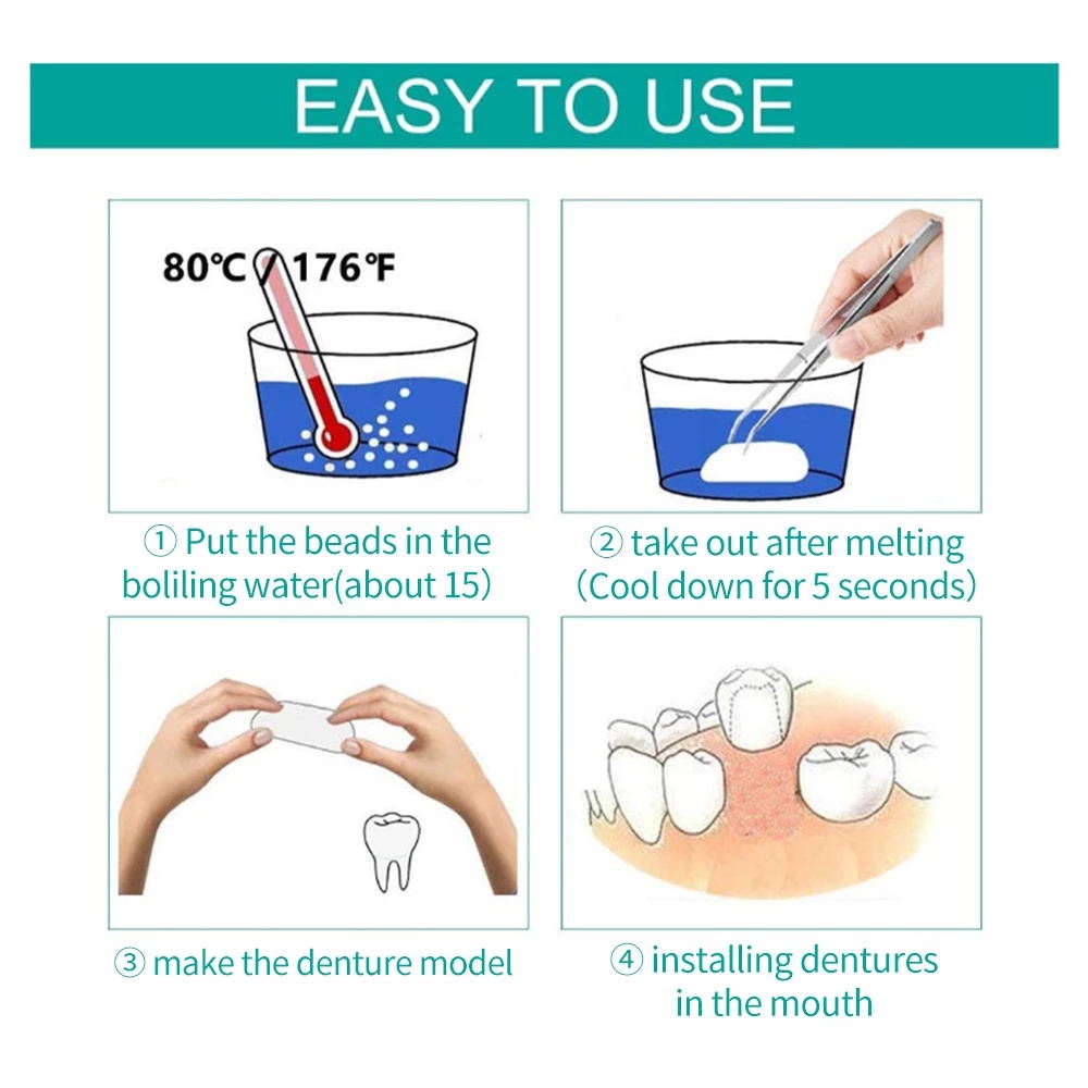 Keo Dán Răng Giả Chất Lượng Cao Chuyên Dụng Cho Nha Sĩ