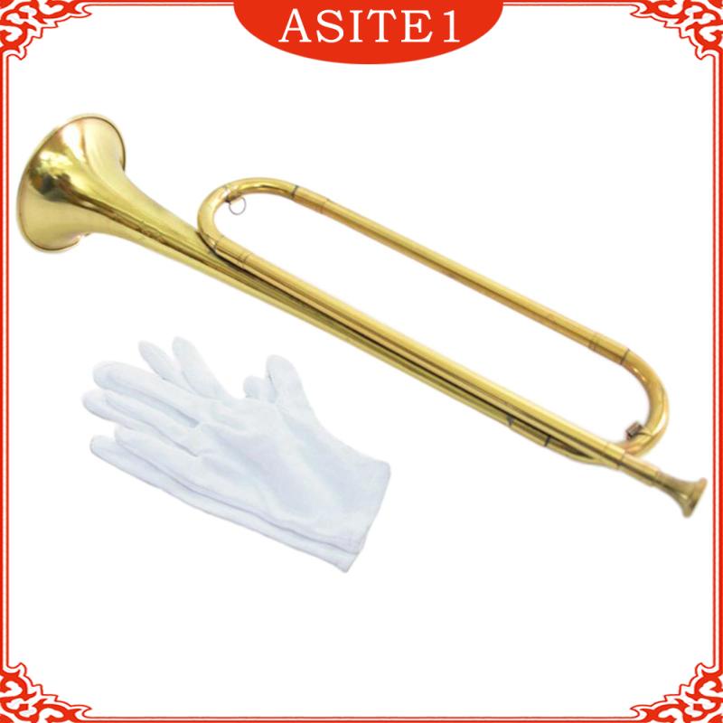 Bb Bugle Bằng Đồng Thau Màu Vàng 47cm Cho Người Mới Bắt Đầu