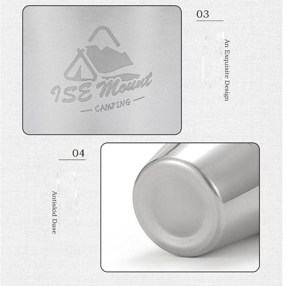 Cốc Uống Nước Trà Cà Phê Dùng Khi Đi Du Lịch Cắm Trại Ngoài Trời