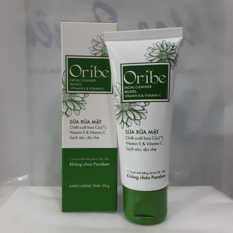 Sữa rửa mặt Oribe chiết xuất hoa Cúc Sạch sâu dịu nhẹ 50g