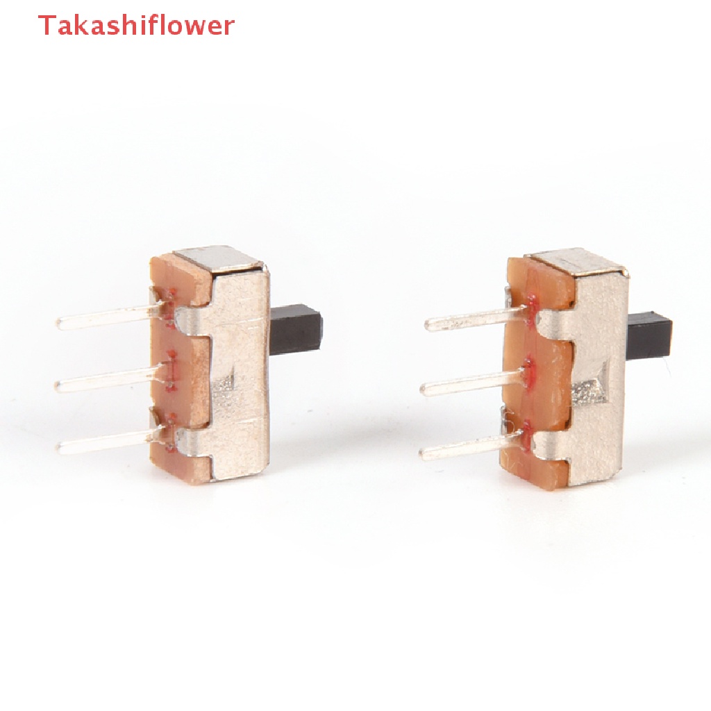 Set 40 Công Tắc Trượt Mini 3 Chấu SS12D00G3 2 Vị Trí SPDT 1P2T PCB Chuyên Dụng