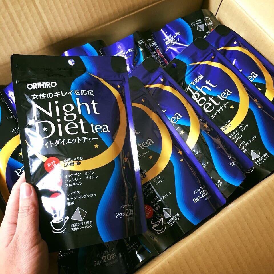 Trà giảm cân đêm Night Diet Tea Orihiro Nhật Bản