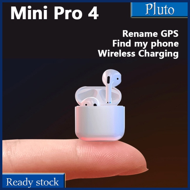 Tai Nghe Bluetooth Không Dây Mini Pro4 Tws Chống Thấm Nước Ipx5 Dùng Cho Iphone Pk I12 I11 I9000 Pro4