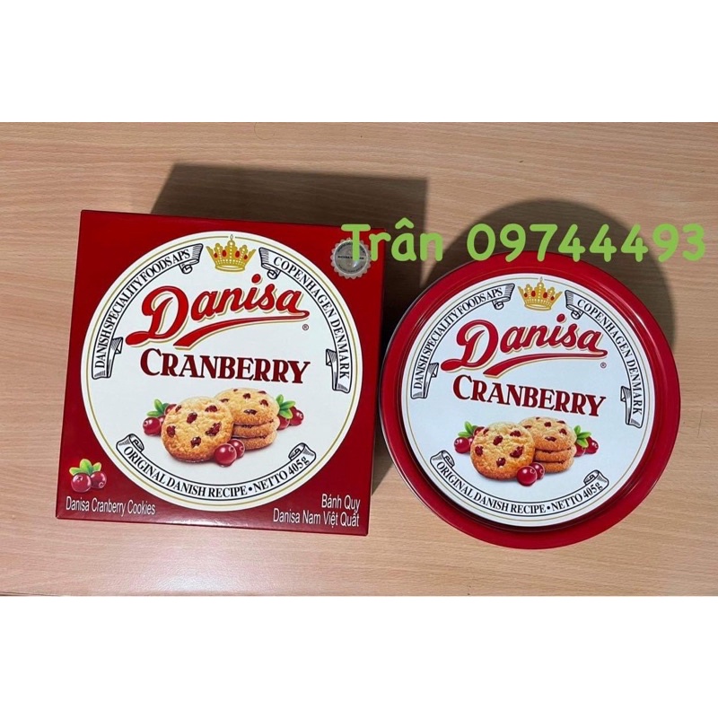 BÁNH QUY DANISA VIỆT QUẤT 607G