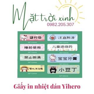 [ Chính hãng ] tất cả giấy in nhiệt Yihero