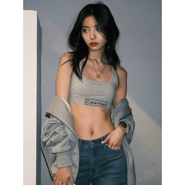 Bộ lót cotton Calvin klein cao cấp, áo có đệm quần full mông sexy gợi cảm