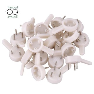 Set 20 Móc Nhựa Treo Khung Ảnh 3 Chấu