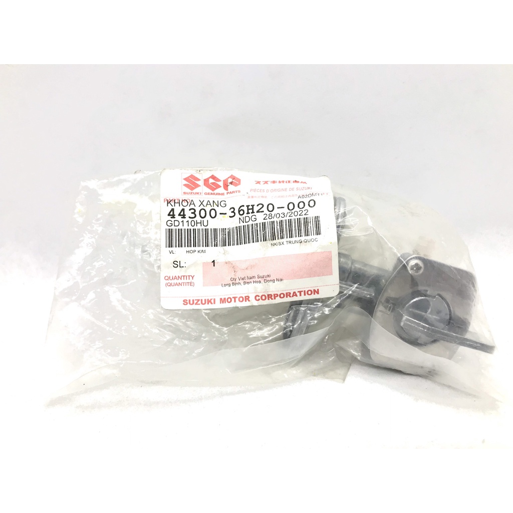 Khóa xăng bình xăng lớn cho xe Suzuki GD110 chính hãng