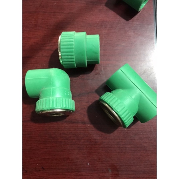 Cút Ren trong,Tê Ren trong,Nối Ren trong ống PPR Hoa Sen phi ống 20-1/2, 25-1/2,,25-3/4
