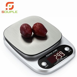 Cân Tiểu Ly Điện Tử Nhà Bếp SOUPLE Dải Cân 3kg-01g Siêu Chính Xác.