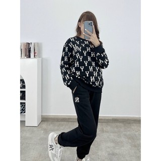 Áo Nỉ MLB MONOGRAM SWEATER SHIRT nam nữ