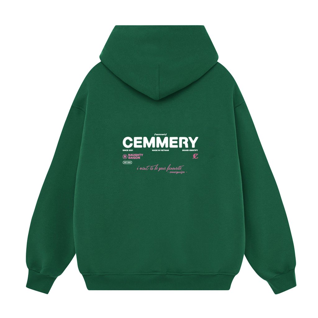 Áo khoác nỉ hoodie SAM CLO nam nữ chui có mũ tay dài thu đông freesize dáng Unisex HOODIE CEMMERY