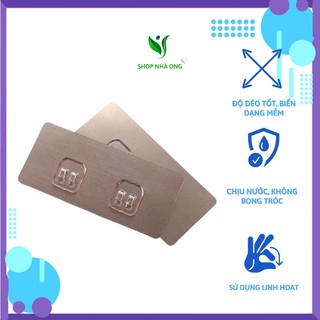 Móc dán tường treo đồ trong suốt DHA, móc treo dán tường đa năng