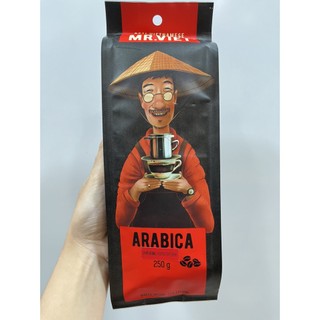 Cà phê Arabica Mr Viet 250g- cafe hạt đã rang / Arabica roasted coffee